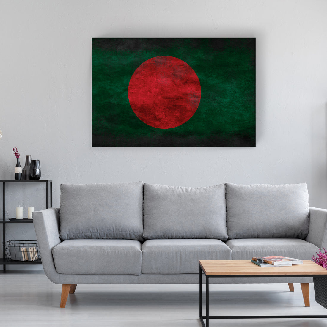 Bangladesh's Green and Serene Banner