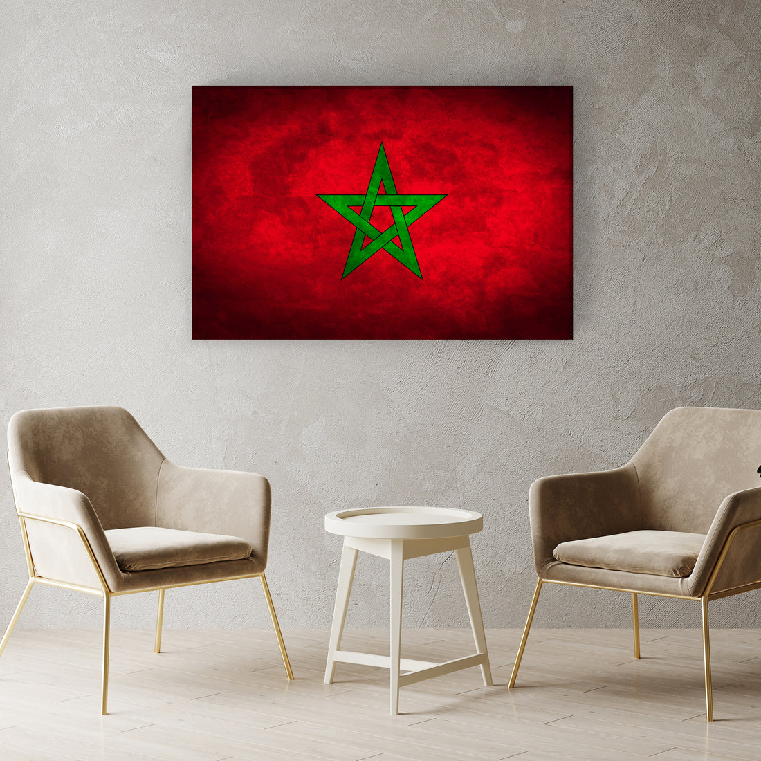 Morocco's Regal Red and Green