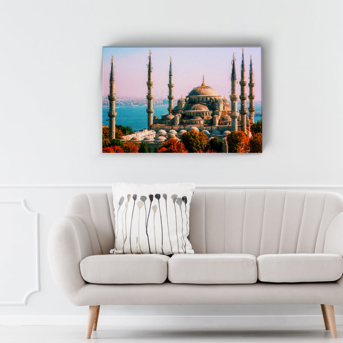 Istanbul's Spectacular Canvas: The Blue Mosque, Bosporus, and Asian Skyline