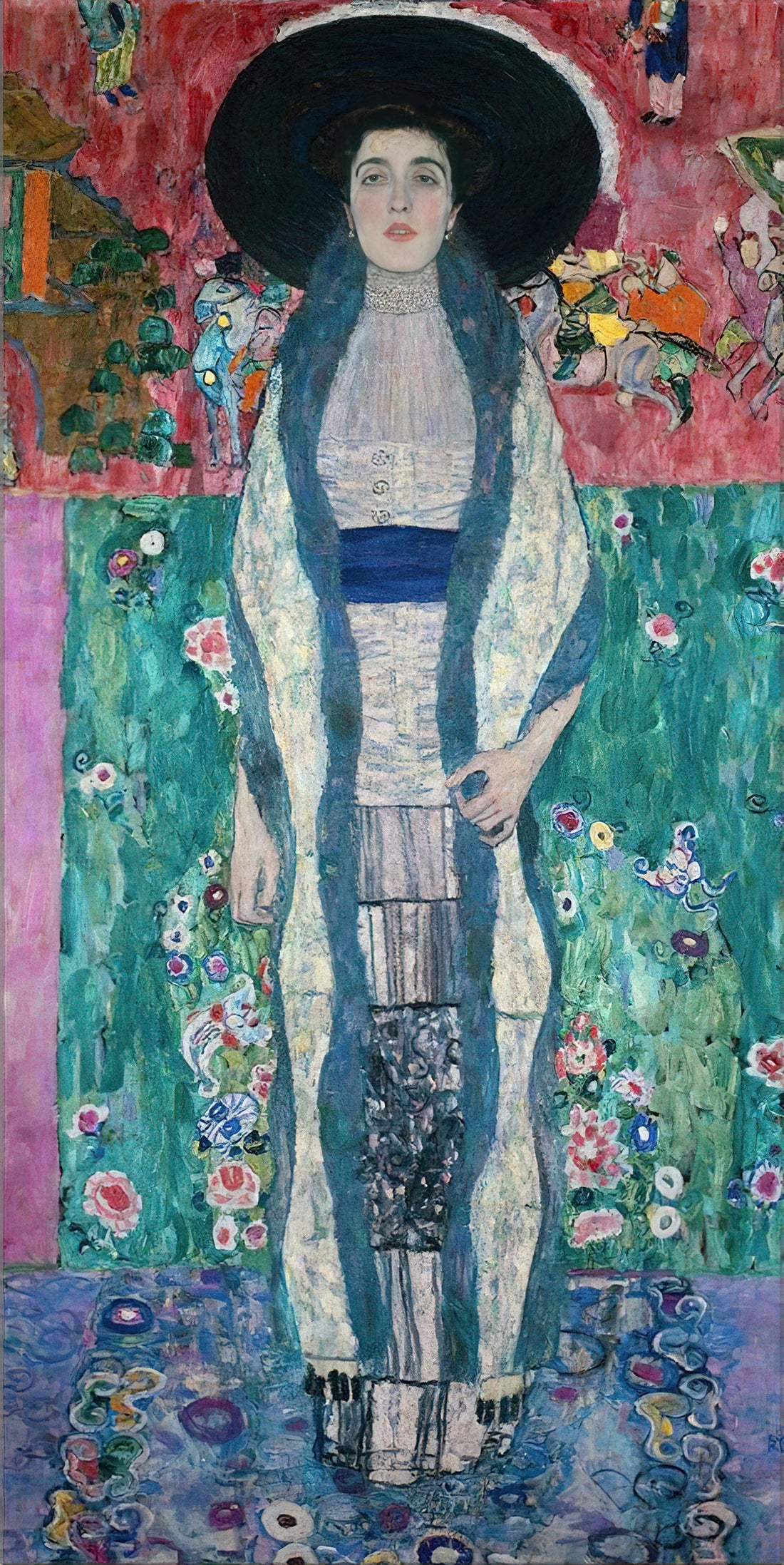 Porträt der Adele Bloch-Bauer I (1907) by Gustav Klimt