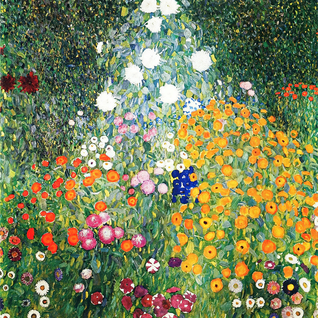 Flower Garden (1905) by Gustav Klimt