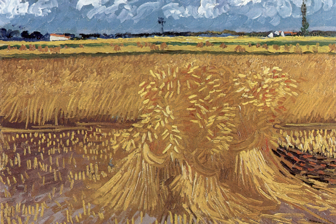 Wheat Field with Cypresses, June 1889
