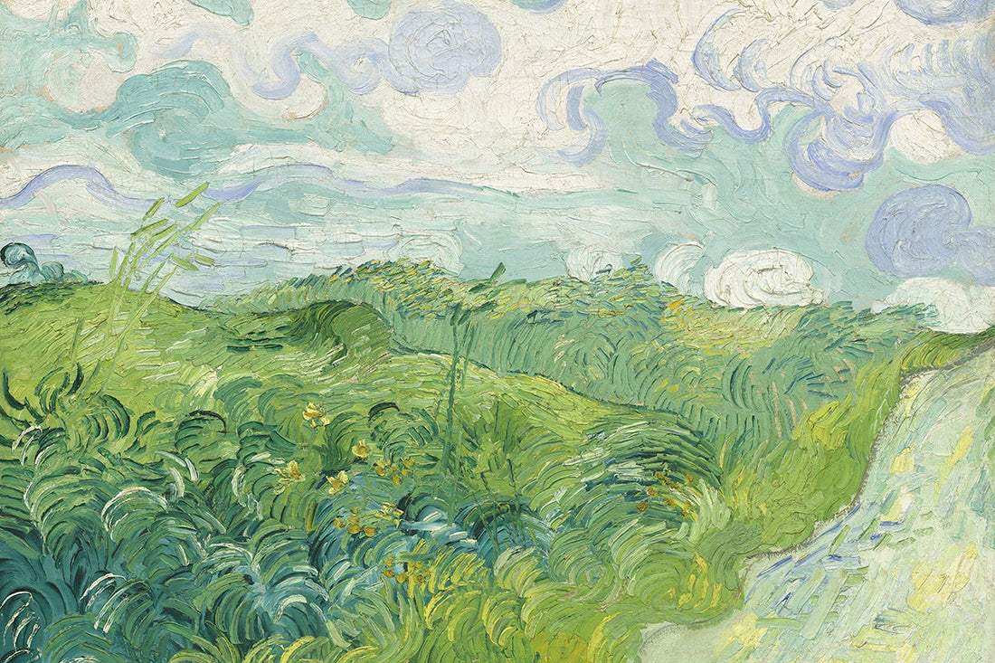 Green Wheat Fields, Auvers (1890)