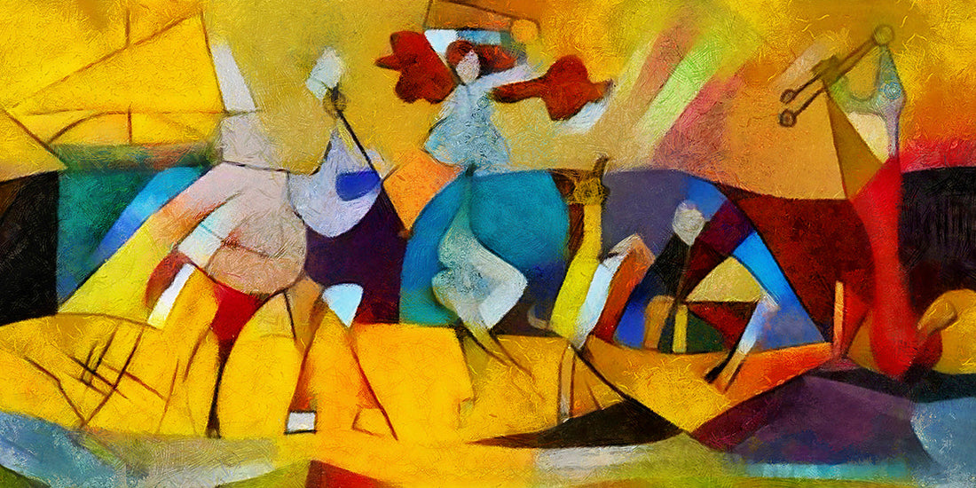 Picasso Reimagined: Abstract Harmonies